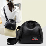 Leather Saddle Bag Cowhide One Shoulder Handbag Diagonal Chest Bag