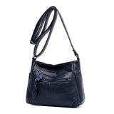 Soft Leather Shoulder Bag Crossbody Messenger Bag Small Purses