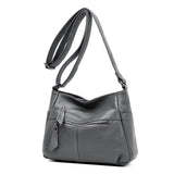 Soft Leather Shoulder Bag Crossbody Messenger Bag Small Purses
