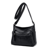 Soft Leather Shoulder Bag Crossbody Messenger Bag Small Purses