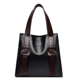 Women Leather Handbag Shoulder Crossbody Bag Large Capacity Tote Bag