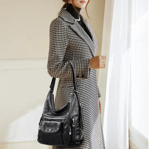 Geestock Women's Shoulder Bags Large Capacity Vintage Handbag