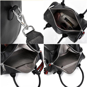 High Soft Cowhide Leather Shoulder Bag for Women