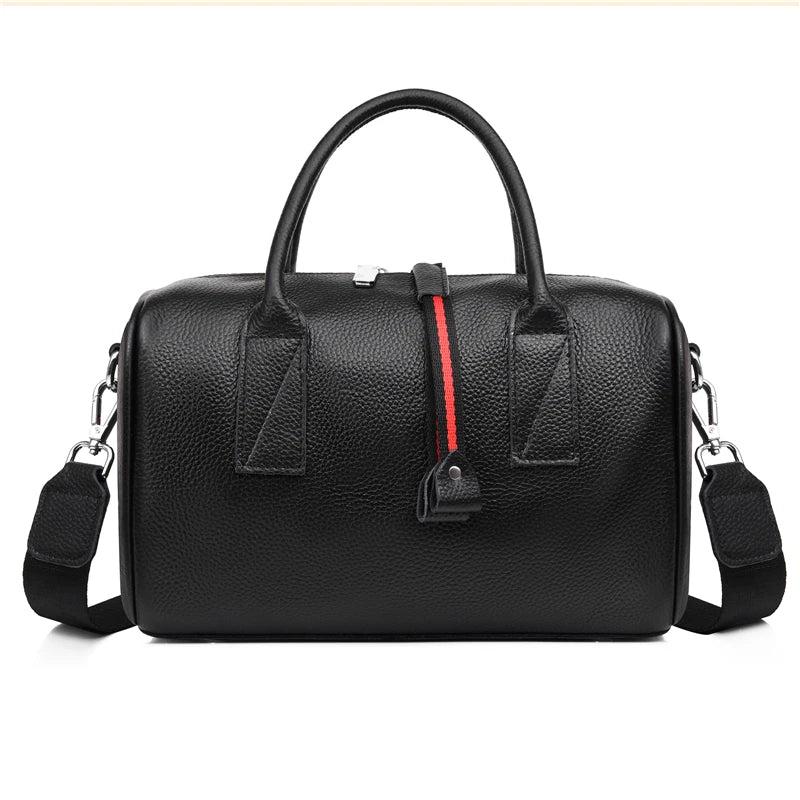 High Soft Cowhide Leather Shoulder Bag for Women