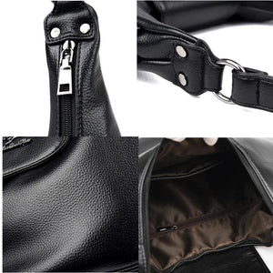 High Leather Handbag Casual Crossbody Bags for Women Ladies Tote Bag