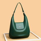 High Leather Handbag Casual Crossbody Bags for Women Ladies Tote Bag