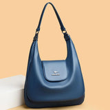 High Leather Handbag Casual Crossbody Bags for Women Ladies Tote Bag