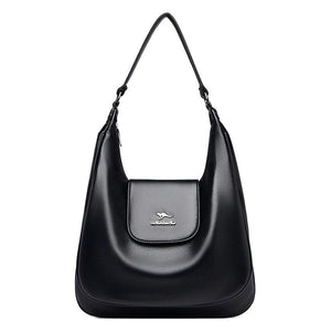 High Leather Handbag Casual Crossbody Bags for Women Ladies Tote Bag