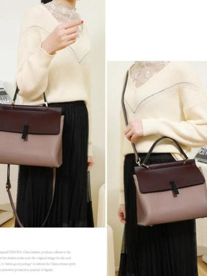 Vintage PU Leather Bags Women Messenger Bags High Female Leather Handbags