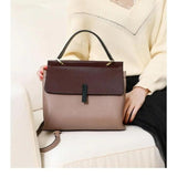 Vintage PU Leather Bags Women Messenger Bags High Female Leather Handbags