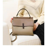 Vintage PU Leather Bags Women Messenger Bags High Female Leather Handbags