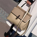 Vintage PU Leather Bags Women Messenger Bags High Female Leather Handbags