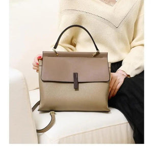 Vintage PU Leather Bags Women Messenger Bags High Female Leather Handbags
