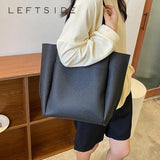 LEFTSIDE Large Tote Bag for Women High Capacity Shoulder Bag