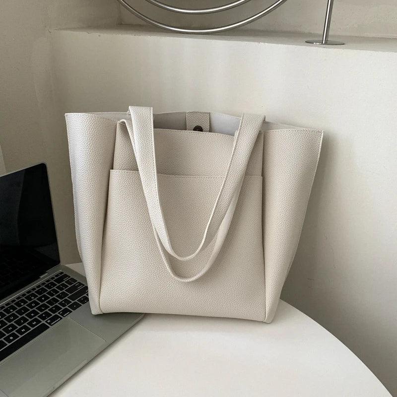 LEFTSIDE Large Tote Bag for Women High Capacity Shoulder Bag