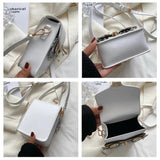 Owl Tassel Shoulder Bag Crossbody Small Square PU Leather Women Bag