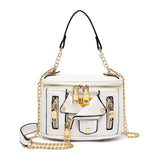 Motorbike Style Crossbody Shoulder Bag for Girls
