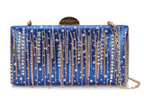 Tassel Diamond Pu Women Evening Bag Clutch Shoulder Crossbody Mini Bag