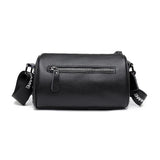 Vintage Leather Handbag Soft Lady Tote Messenger Bag