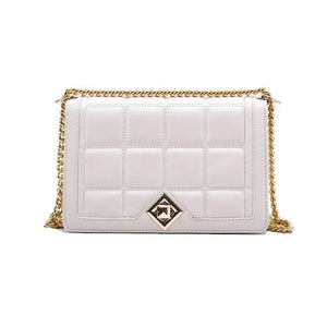 Retro Pu Leather Shoulder Crossbody Bag Tote Chain Handbag