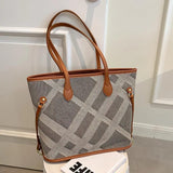 Lady Canvas Tote Bag Bucket Women Big Shopper Handbags Shoulder Bags