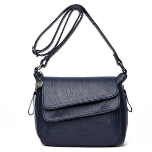 ELVASEK High Handbag Soft Leather Casual Bag