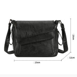 ELVASEK High Handbag Soft Leather Casual Bag