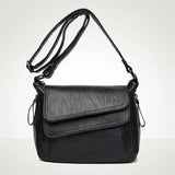 ELVASEK High Handbag Soft Leather Casual Bag