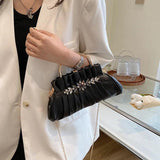 Diamond Evening Bag for Women Top Handle Shoulder Crossbody Bags