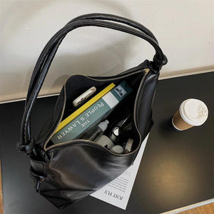 Soft Leather Ladies Handbags Big Tote Crossbody Bag