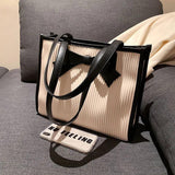 Large Capacity Shoulder Bags for Women Casual Big Tote Bag Bow-knot