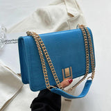 Women Evening Clutch Chain Messenger Bags Crossbody Bags Orange Green Handbags