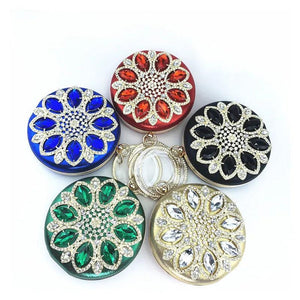 Crystal Clutch Purse Evening Bag Wedding Party Handbag