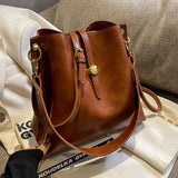 Winter Women's PU Leather Crossbody Bag w/ Shoulder Straps Purses and Handbag