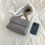 Quilted Flap Shoulder Bag Crossbody Chain Tote Handbag