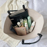 Casual Women Straw Big Totes Rattan Shoulder Bags Summer Woven Beach Handbag