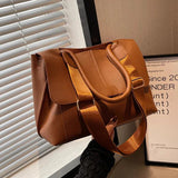 Women Pink Large Capacity Tote Shoulder Bags Soft Pu Leather Crossbody Bags