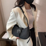 Vintage Women Belt Shoulder Bags Suede PU Leather Crossbody Bag