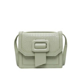 Spring Colorful Small Square Flap Crossbody Handbag