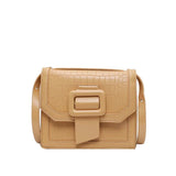 Spring Colorful Small Square Flap Crossbody Handbag