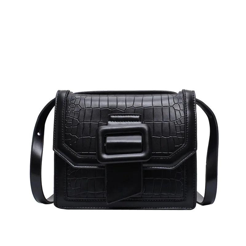 Spring Colorful Small Square Flap Crossbody Handbag