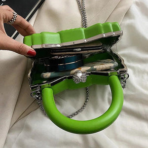 Chain Crossbody Bag Evening Clutch Crystal Wallet Handbag