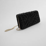 ZA Women's Chain Stiletto Bag Mini Square Bag Lady Handbag