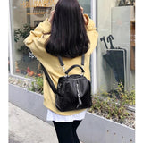 Rustic Leather Crossbody Bag for Women
