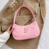 Women's PU Leather Armpit Shoulder Bag Casual Handbags