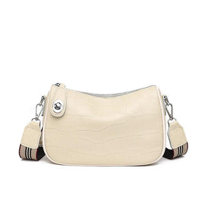 Yellow Cowhide Leather Crossbody Bag for Women Summer Handbag and Purses
