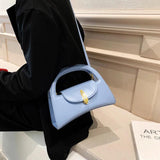 Summer Women's Shoulder Bag Crossbody Bags Small Flap Solid Handbags