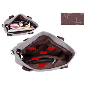 Canvas Bags Women Large Capacity Casual Tote Bag Lady Handbag