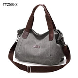 Canvas Bags Women Large Capacity Casual Tote Bag Lady Handbag