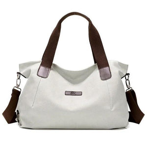 Canvas Bags Women Large Capacity Casual Tote Bag Lady Handbag